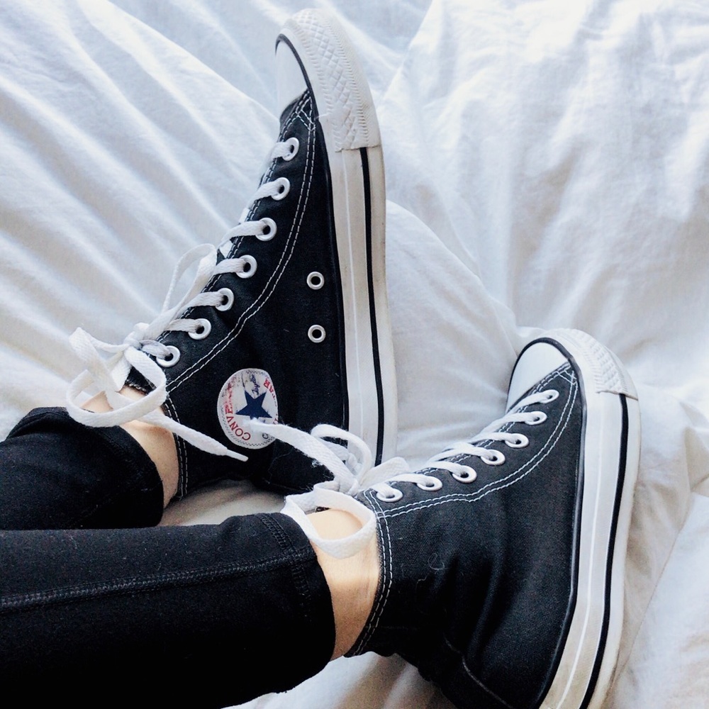 🖤Converse high tops